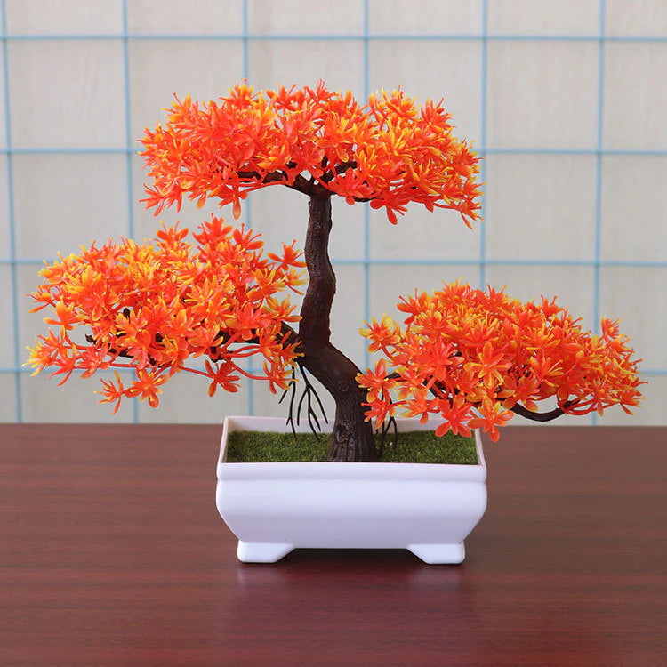 Zen Decorative Artificial Bonsai Tree for Desk or Home