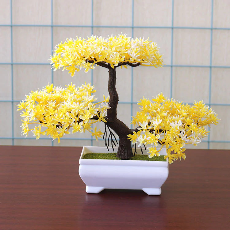 Zen Decorative Artificial Bonsai Tree for Desk or Home