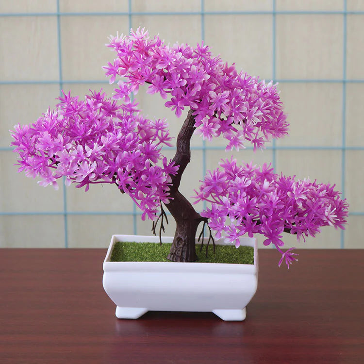 Zen Decorative Artificial Bonsai Tree for Desk or Home
