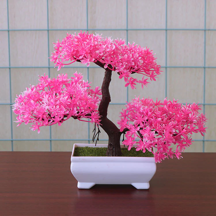 Zen Decorative Artificial Bonsai Tree for Desk or Home