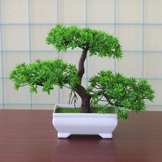Zen Decorative Artificial Bonsai Tree for Desk or Home