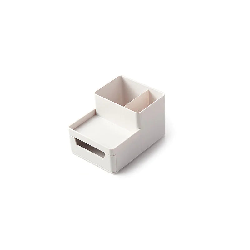 Minimalist Desk Organizer with Drawers & File Storage – ZenStation Edition