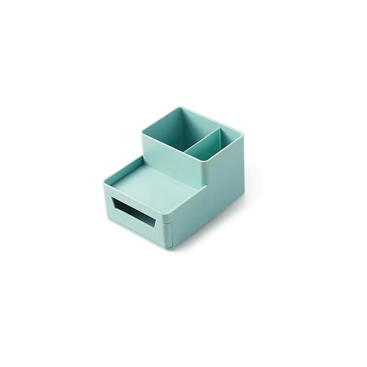 Minimalist Desk Organizer with Drawers & File Storage – ZenStation Edition